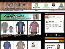 Tablet Screenshot of jogja-batik.com